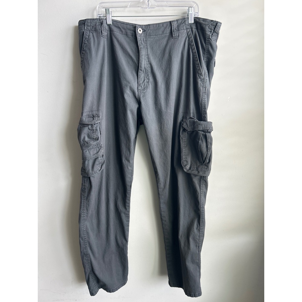 Wrangler Gray Cargo Pants Mens 40x30